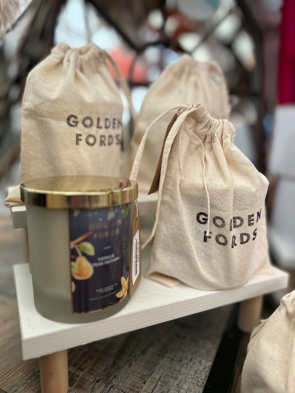 The Golden Fords inc candle